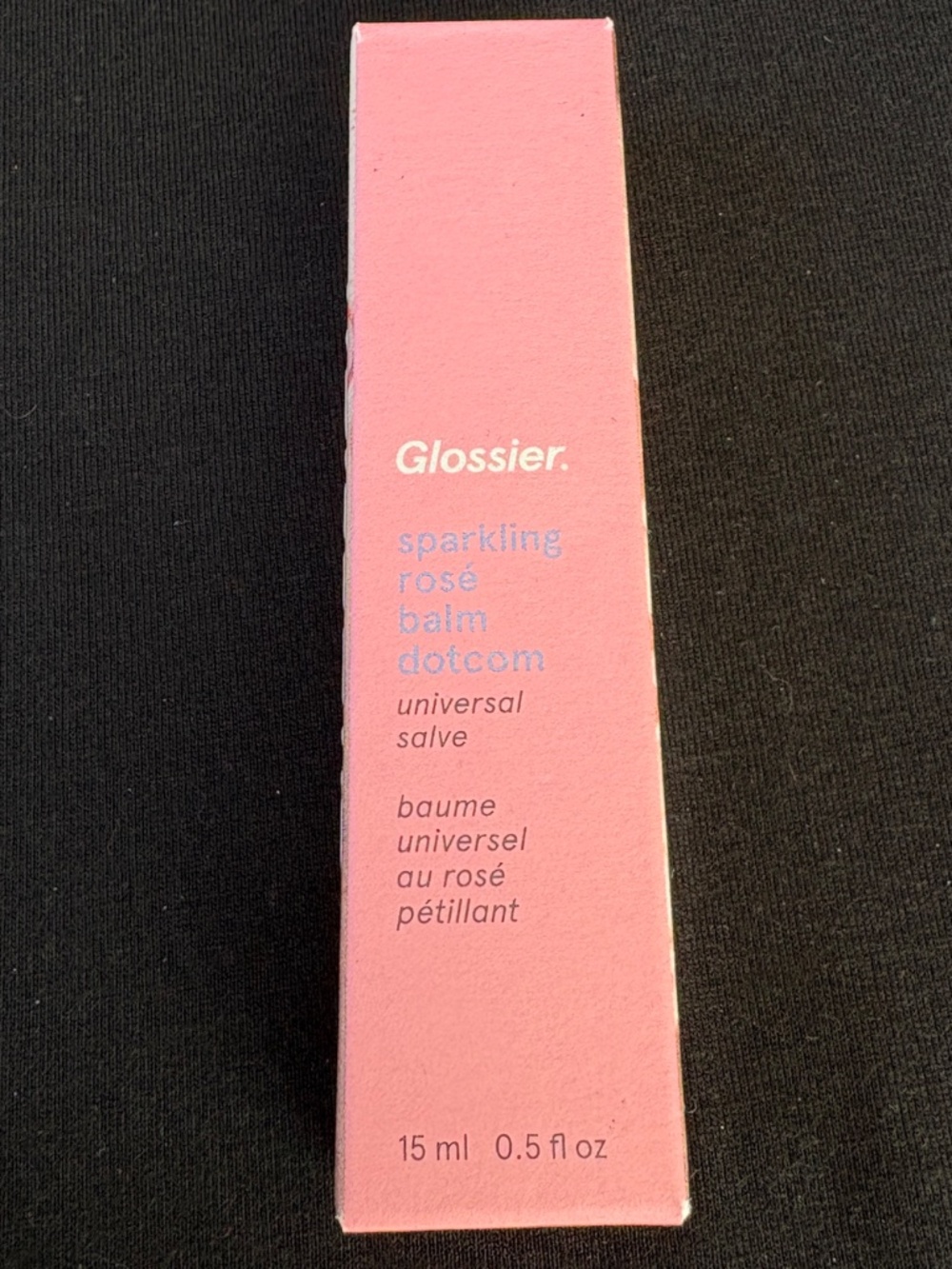 Glossier Sparkling Rosé Balm Dotcom Universal Salve